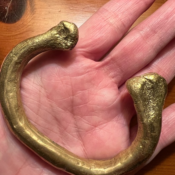 Jennifer Fisher Jewelry Jennifer Fisher Large Brass Bone Cuff Poshmark